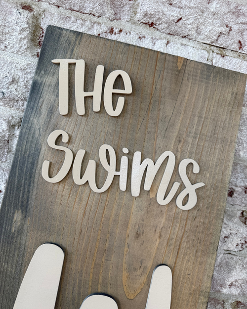 6-foot Interchangable Wooden WELCOME Sign • Seasonal Magnetic Porch Sign