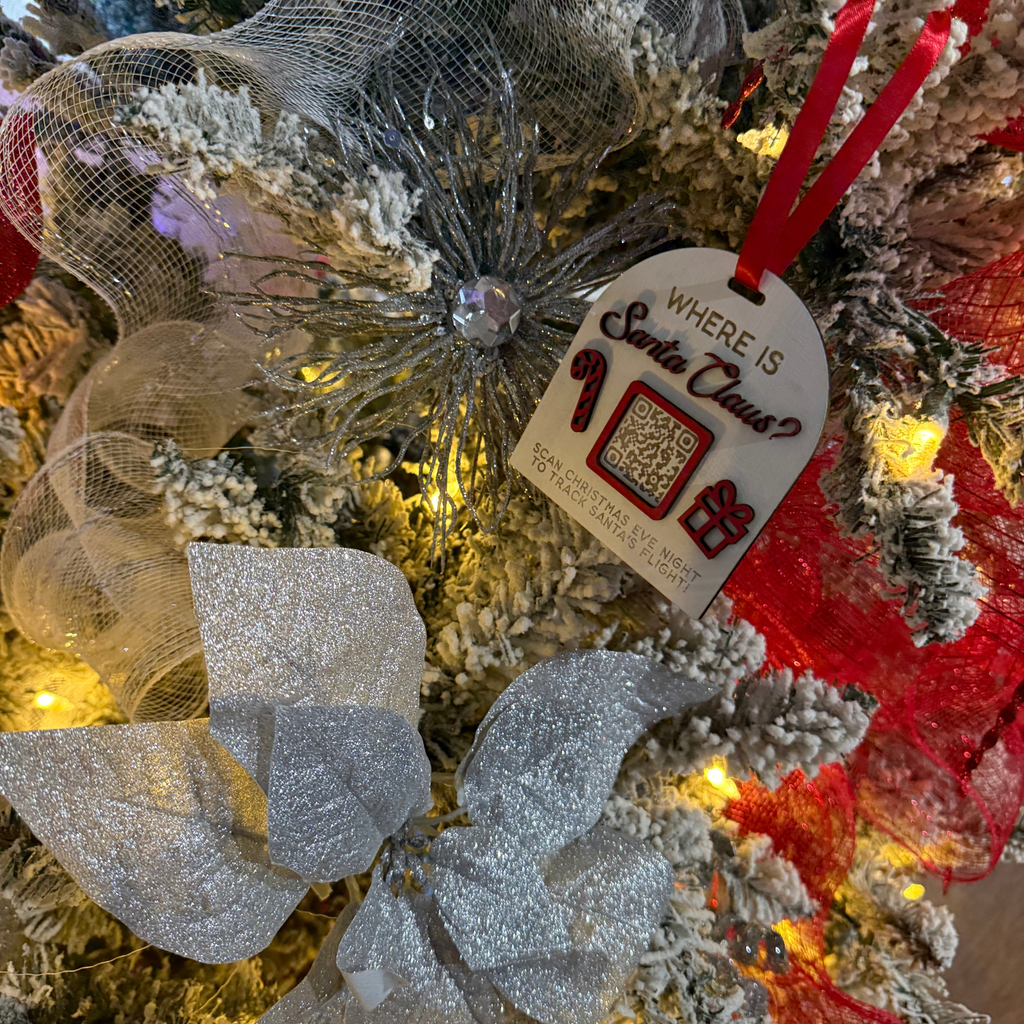 Santa Tracker Christmas Ornament | Scan, Play, & Track Santa