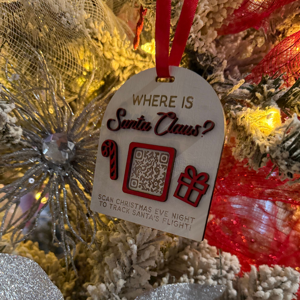 Santa Tracker Christmas Ornament | Scan, Play, & Track Santa