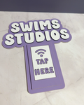 Custom NFC Tap Sign | Car Window, Business, Social Media & Medical Alert