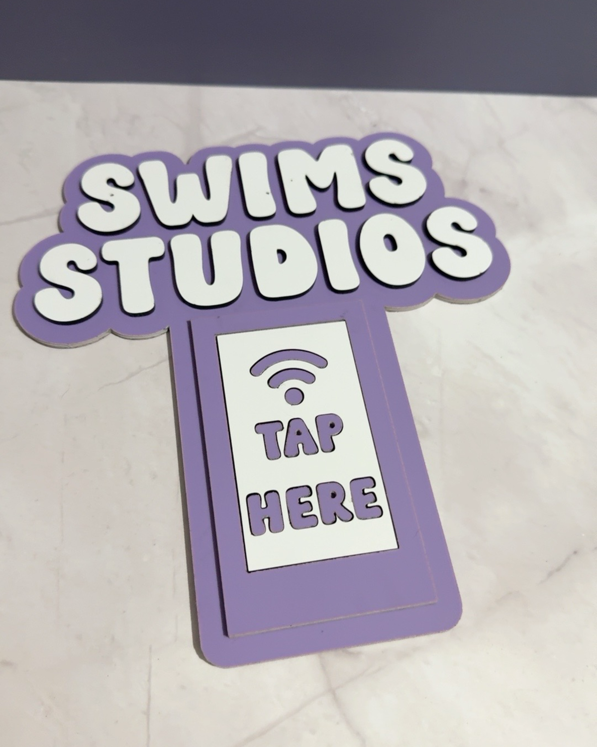 Custom NFC Tap Sign | Car Window, Business, Social Media & Medical Alert