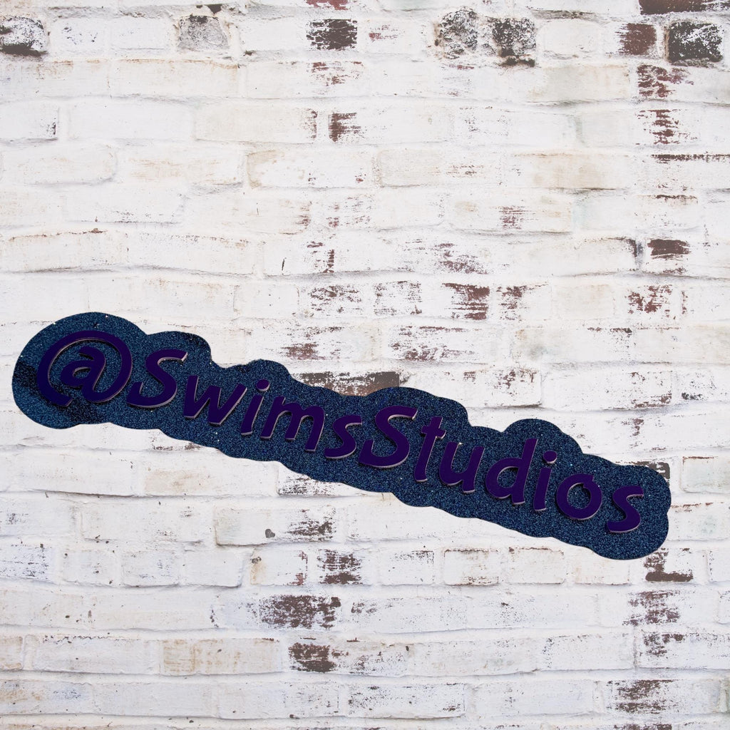 Custom Acrylic Business Name/Watermark Sign